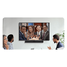 Barra de Videoconferencia Todo-en-Uno / 4K 30 fps / Doble Lente 48 MP / Alcance de Audio 6 m (19.7 ft) / 8 Micrófonos MEMS / Parlantes Estéreo 20W / USB, HDMI, Wi-Fi, Bluetooth