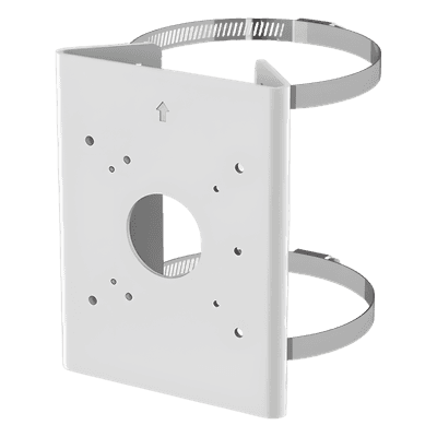 Soporte para Poste / Carga Máxima 4 kg / Diámetro 65-152 mm / Aluminio y Acero Inoxidable SUS304