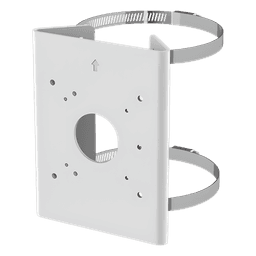 Soporte para Poste / Carga Máxima 4 kg / Diámetro 65-152 mm / Aluminio y Acero Inoxidable SUS304