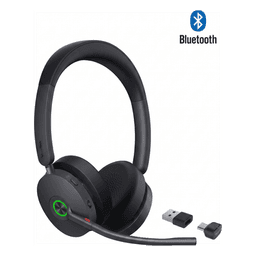 Auriculares estéreo Yealink BH74 edición UC / Bluetooth 5.3 con adaptador USB C&A / Cancelación activa de ruido / 6 micrófonos