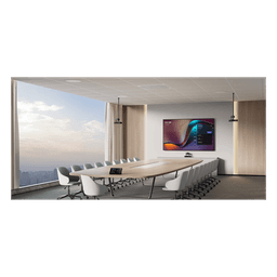 Sistema de Videoconferencia MVC-S98-C5U-004 de Yealink diseñado para Salas Extra Grandes con Triple Cámara Inteligente y Funciones Avanzadas de IA