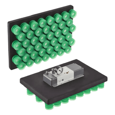 Placa de aspiración / Vacío integrado / 45 células / 400x280 mm / PNP / 2.9 kg
