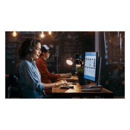 Diadema Inalambrica BH70-Mono-Teams USB C/A Optimizada para Microsoft Teams con Tecnología de Captura Precisa de Voz