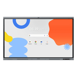 Pantalla Interactiva / 75" 4K UHD / Android 15 EDLA / Octa-Core / 48MP Cámara / 8 Micrófonos 10 m (32.8 ft) / 50 Puntos Touch IR / Wi-Fi 6 / 16GB RAM / 128GB Storage
