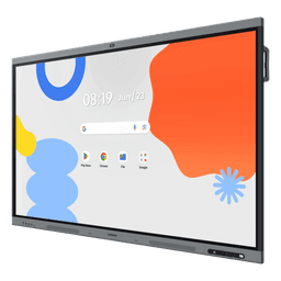Pantalla Interactiva WAFX-P Series / 86" 4K UHD 3840x2160 / Android 15 EDLA Certified / Octa-core CPU / 48MP Camera / 8-Mic Array 10m / Dual 20W Speakers + Woofer / 50-Point IR Touch / Wi-Fi 6 / Bluetooth 5.0 / OPS Slot