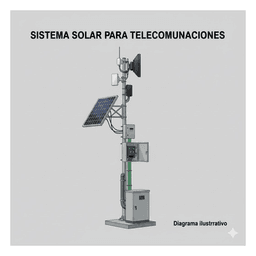 Kit Solar de 28 W con PoE Pasivo 24 Vcc para 2 Radios de Ubiquiti airMAX, Cambium ePMP