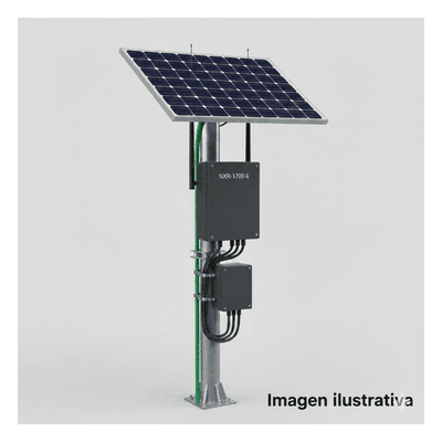 Kit Solar de 14 W con PoE Pasivo 24 Vcc para un radio de Ubiquiti airMAX o Cambium ePMP
