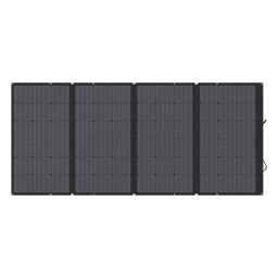 Módulo Solar Portátil y Flexible de 400W Recomendado para Estaciones Portátiles EcoFlow / Ajuste de Ángulo / Carga Eficiente / Conector XT60