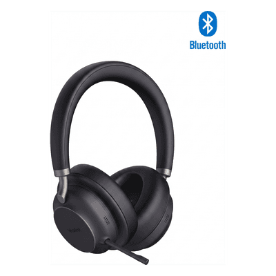 Diadema Inalámbrica BH76 Plus UC Black USB C/A de Yealink con Compatibilidad Completa para Plataformas UC y 6 Micrófonos para Voz de Alta Claridad