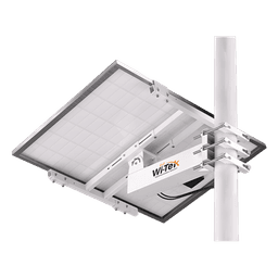 Soporte de Montaje para Panel Solar / Acero Galvanizado SGCC 2 mm / Ángulo Ajustable 0°-75° / Postes Redondos 76-133 mm y Cuadrados 50-130 mm / Paneles hasta 900 mm Ancho y 35 mm Grosor / Resistencia Industrial a Corrosión y UV