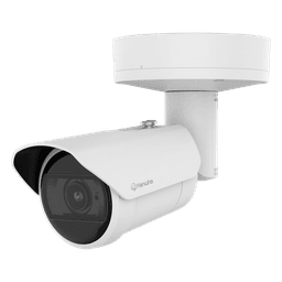 Camara Bullet IP IA 8MP / Zoom Varifocal Motorizado 4.4-9.3mm (2.1x) / Inteligencia Artificial Persona-Vehiculo-Placa / WDR 120dB / IP67 IK10 / WiseIR 40m / PoE 