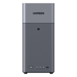 NAS UGREEN NASync DH2300 / Procesador RK3576 / 4GB  / 32GB eMMC / 2 Bahías SATA / JBOD-Basic-RAID 0-RAID 1 / Puerto HDMI 4K / 1 GbE / USB 3.2 Gen 1 Type-C / Detección NFC