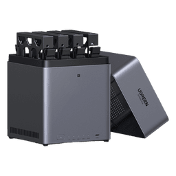 NAS 4 Bahías / Procesador RK3588C / 8 GB RAM / 2.5GbE / HDMI 4K / USB 3.2 Type-C / RAID 0/1/5/6/10