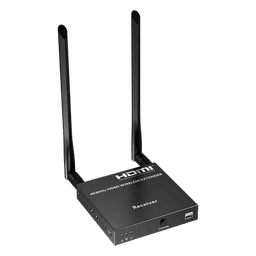 Receptor Inalámbrico HDMI / 4K@60Hz 4096x2160 / Tecnología ipcolor STREAM / Banda 5G 5.18-5.24 GHz / Alcance 50 m (164 ft) / 1 a 4 Conexiones Simultáneas