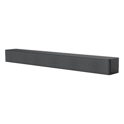 Altavoz Profesional para Videoconferencias / 95 dB SPL / 4 Unidades de Altavoz / PoE/PoE+ / Diseño Compacto Tipo Racetrack / Topología Estrella