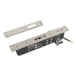 Cerradura eléctrica para puertas corredizas tipo gancho / apertura con llave ambos lados / IP65