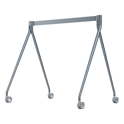 Soporte de Piso con Ruedas / 27.2 kg Capacidad / Estructura Metálica / Compatible MeetingBoard Pro