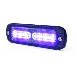Luz Direccional LED / Ámbar/Violeta / Tecnología HINVII / 12-24 VDC / Perfil Ultrabajo / -40°C a +65°C (-40°F a +149°F)