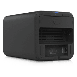 UniFi UNAS-2 – Servidor NAS Compacto de 2 Bahías para HDD 3.5" SATA, Puerto 2.5 GbE, USB-C y PoE++