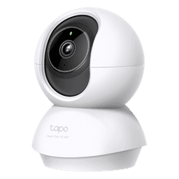 Cámara de Seguridad Doméstica Tapo C230 / 5MP 3K (2880×1620) / 360° Pan-Tilt / Detección Inteligente IA / Visión Nocturna 12 m (40 ft) / Audio Bidireccional / Almacenamiento microSD 512GB / Compatible Alexa y Google H