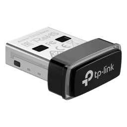 Adaptador USB Wi-Fi 6 / 287 Mbps / 2.4 GHz / Nano 17.5 × 15.8 × 7.1 mm / MU-MIMO / OFDMA / Driver Pre-cargado