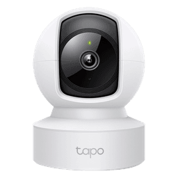 Cámara de Seguridad Wi-Fi PTZ / 2K 2304x1296 px / Paneo 360° Horizontal / Inclinación / Visión Nocturna IR 30 ft (10 m) / Detección de Personas / Detección de Llanto de Bebé / Audio Bidireccional / Almacenamie