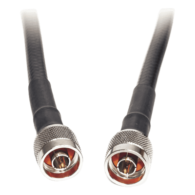 Jumper Coaxial con Cable Epcom405 | Conector N Macho en los Extremos | 15 Metros (49.21 Pies) de Longitud.