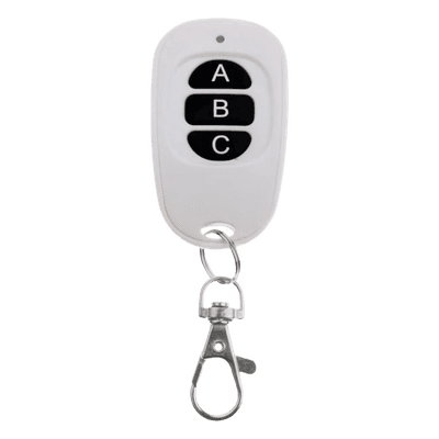 Llavero Control Remoto / 3 Funciones / Batería CR2032 Incluida / Compatible con Energizador SYS12000/127AFV3