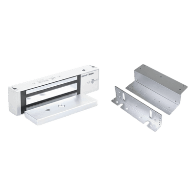 Kit Para Control de Acceso Incluye Chapa Magnética de 1200 Lbs / Montaje En Z y L /  Uso Interior / Certificación UL