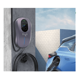 Estación de Carga para Vehículos Eléctricos / 40 A / 9.6 kW / Conector Tipo 1 (SAE J1772) / 110-240 V AC / Pantalla LCD 4.3 in (10.9 cm) / WiFi / APP / RFID / IP65 / Cable TPE 5 m (16.4 ft)