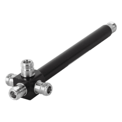Divisor de Potencia / 4 Salidas / 698-2700 MHz / PIM -120 dBc / 200W / Conectores N Hembra / Pérdida 6.32 dB / 50 Ohm