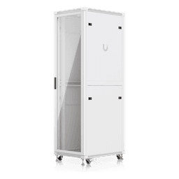 Gabinete Rack de Piso / 42U / 600 x 800 mm (23.6 x 31.5') / Capacidad 800 kg (1,763.7 lb) / Puerta Vidrio Templado / Ventiladores Integrados