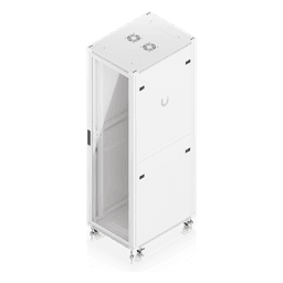 Gabinete Rack de Piso / 42U / 600 x 800 mm (23.6 x 31.5') / Capacidad 800 kg (1,763.7 lb) / Puerta Vidrio Templado / Ventiladores Integrados