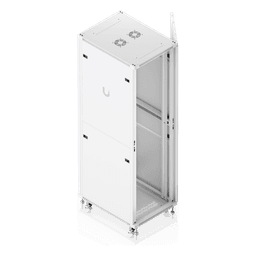 Gabinete Rack de Piso / 42U / 600 × 800 mm (23.6 x 31.5') / Carga 800 kg (1,763.7 lb) / Puerta Perforada / Ventiladores Integrados / Ruedas con Seguro