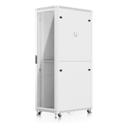 Gabinete Rack de Piso / 42U / 600 x 1000 mm (23.6 x 39.4') / Carga 800 kg (1763.7 lb) / Ventiladores con Sensor Térmico / Puerta Vidrio Templado / Ruedas Bloqueables