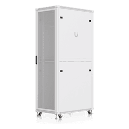 Gabinete de Rack 42U / Acero SPCC / Carga 800 kg (1763.7 lb) Estática / Profundidad Ajustable / Puertas Perforadas / Ruedas con Seguro