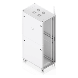 Gabinete de Rack 42U / Acero SPCC / Carga 800 kg (1763.7 lb) Estática / Profundidad Ajustable / Puertas Perforadas / Ruedas con Seguro