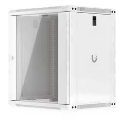 Gabinete Rack 12U / 550 x 450 mm / 50 kg Carga / Vidrio Templado / 21.7 x 17.7 x 25'