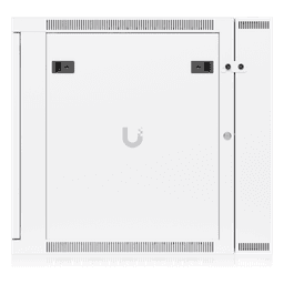 Gabinete Rack 12U / 600x703 mm / Puerta Vidrio Templado / Puerta Trasera Abatible / Paneles Laterales con Llave / Acero SPCC 1.2 mm