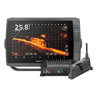Plotter de Navegación / Pantalla Táctil IPS 10" WXGA 1280x800 / GPS Multibanda Multiconstelación 10 Hz / CHIRP ClearVü y SideVü / Compatible con LiveScope y Panoptix / IPX7