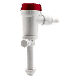 Bomba Livewell / 1100 GPH / 12V DC / Conexión Straight Seacock / Doble Puerto de Entrada / Protección Anti-Aire / Cartucho Motor Extraíble