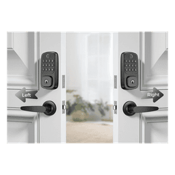 Cerradura Inteligente WiFi / Escáner de Huellas Dactilares / Teclado Numérico / Control por App / 8 Baterías AA / Bloqueo Manual y Automático / Compatible con Puertas 35-55 mm