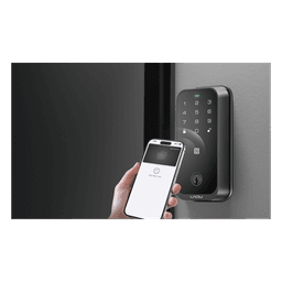 Cerradura Inteligente con Huella Digital / WiFi Integrado / Compatible Apple HomeKit / Teclado Táctil / Alimentación Dual 8 Baterías AA / IP54