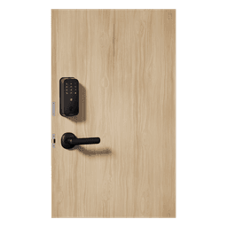 Cerradura Inteligente con Huella Digital / WiFi Integrado / Compatible Apple HomeKit / Teclado Táctil / Alimentación Dual 8 Baterías AA / IP54