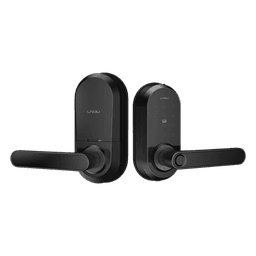 Cerradura Inteligente Wi-Fi / Escáner de Huella Digital / Teclado Táctil / Compatible con App / 8 Baterías AA / Puerta Interior y Exterior / Función Normalmente Abierto / FCC Clase B