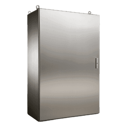 Gabinete de Acero Inoxidable / IP55 / IK10 / 800x1600x400 mm / 31.5x63x15.7 in / Carga 80 kg / Exterior Telecom