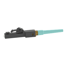 Conector LC de Empalme por Fusion OmniSplice™, Para Fibra Óptica Multimodo 50/125µm OM3/OM4/OM5, Color Aqua