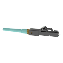 Conector LC de Empalme por Fusion OmniSplice™, Para Fibra Óptica Multimodo 50/125µm OM3/OM4/OM5, Color Aqua
