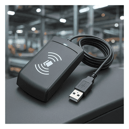 Lector y Programador de Tarjetas RFID / Para Cargador de Vehículos / Configuración de Acceso / Compatible con EVC001