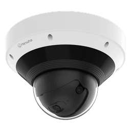 Cámara Panorámica AI IR 13 Megapíxeles / Visión 194° - 93° / Análisis Inteligente con IA / Detección Persona-Vehículo-Matrícula / WiseNR II y WiseStream / IR 20 mts / IP66 IK10 NEMA4X 